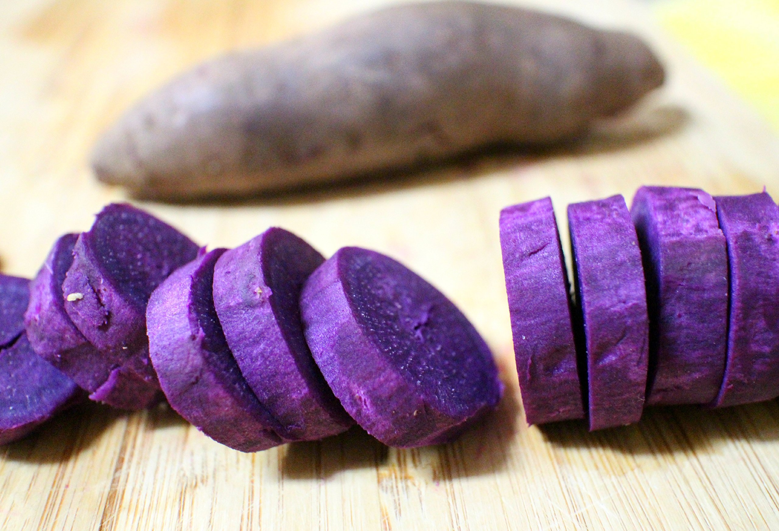 Amazon.com : Japanese Purple Sweet Potato (1 Lb)Excellent Yields And Flavor. Stores Well. : Everything Else