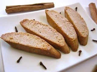 Cinnamon Vanilla Biscotti - Healthsoothe